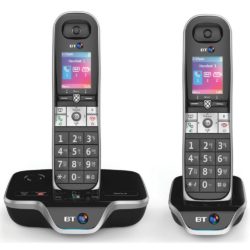 British Telecom 8601 Dect Double Cordless Telephone